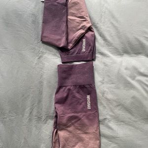 Gymshark Adapt Ombré Seamless Set - Purple Marl